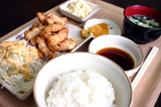 とり天定食